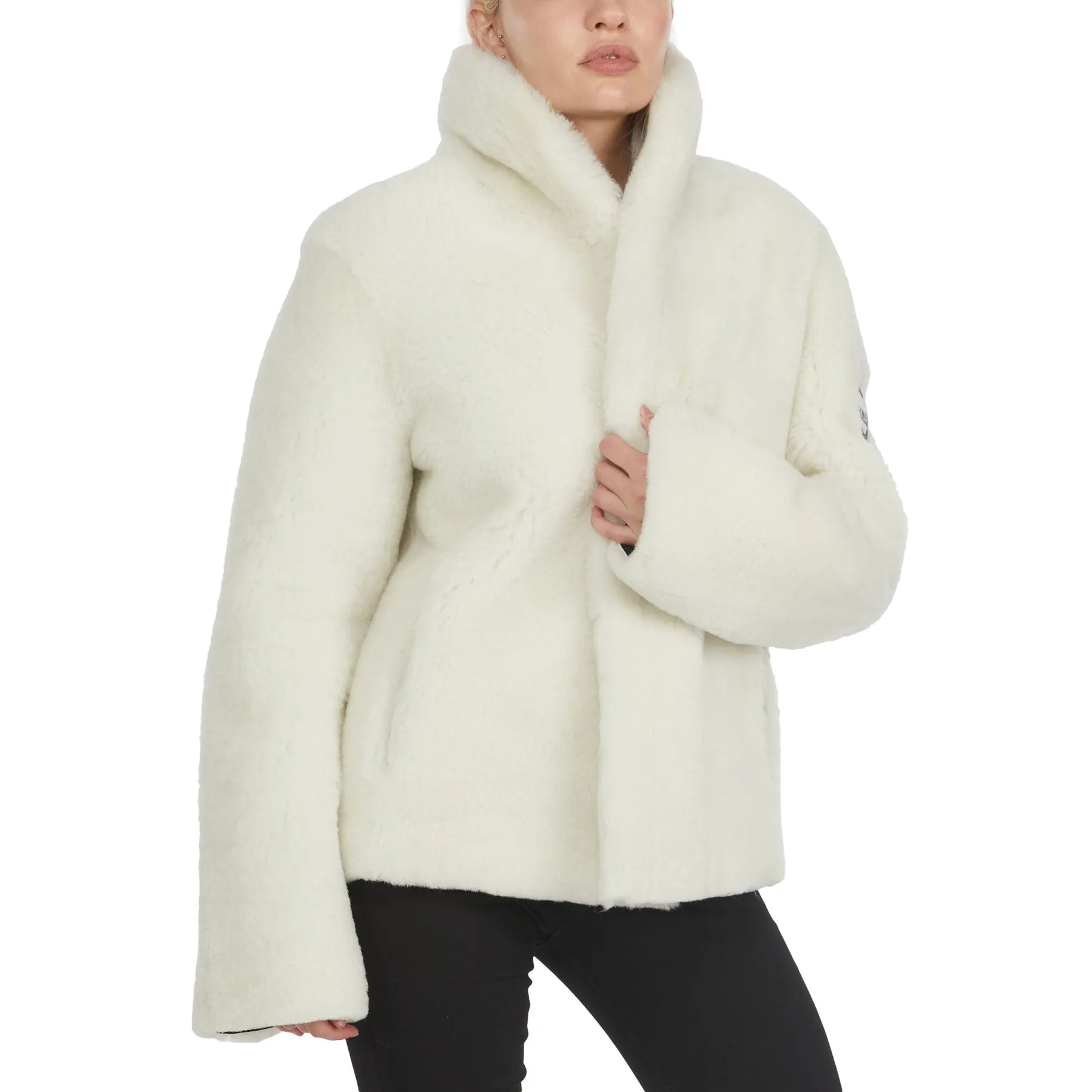 Nathalie Women's Reversible Shearling Jacket