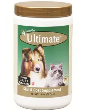 NaturVet Ultimate Skin & Coat Supplement 14oz