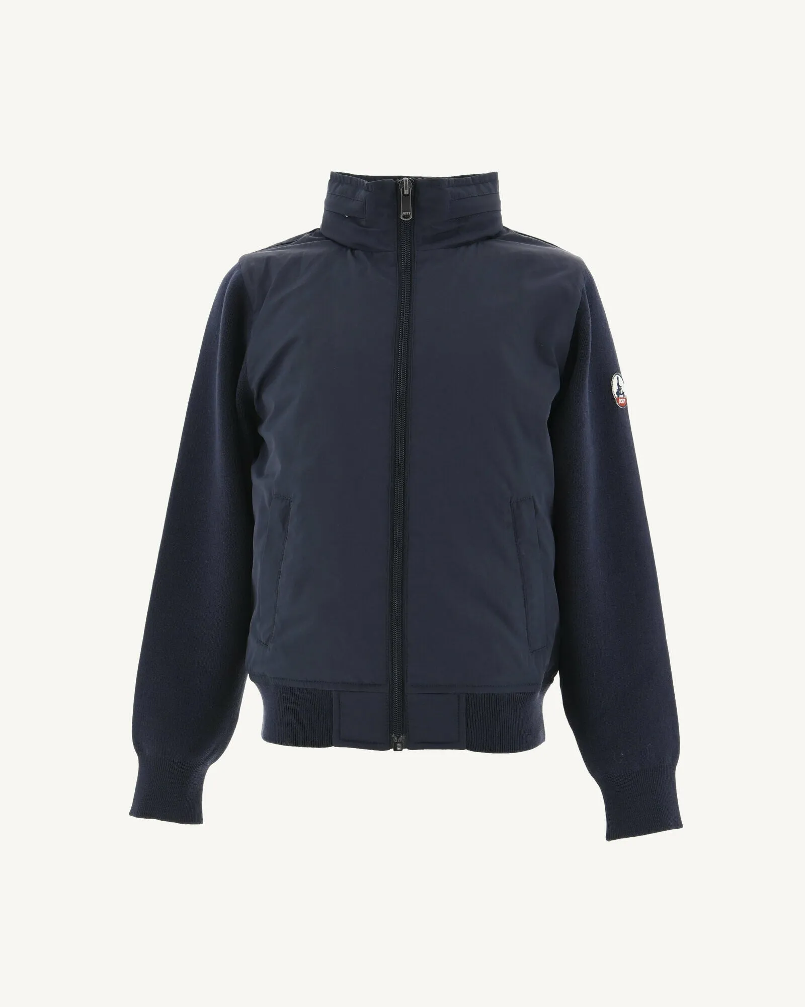 Navy Real children's lightweight hooded jacket