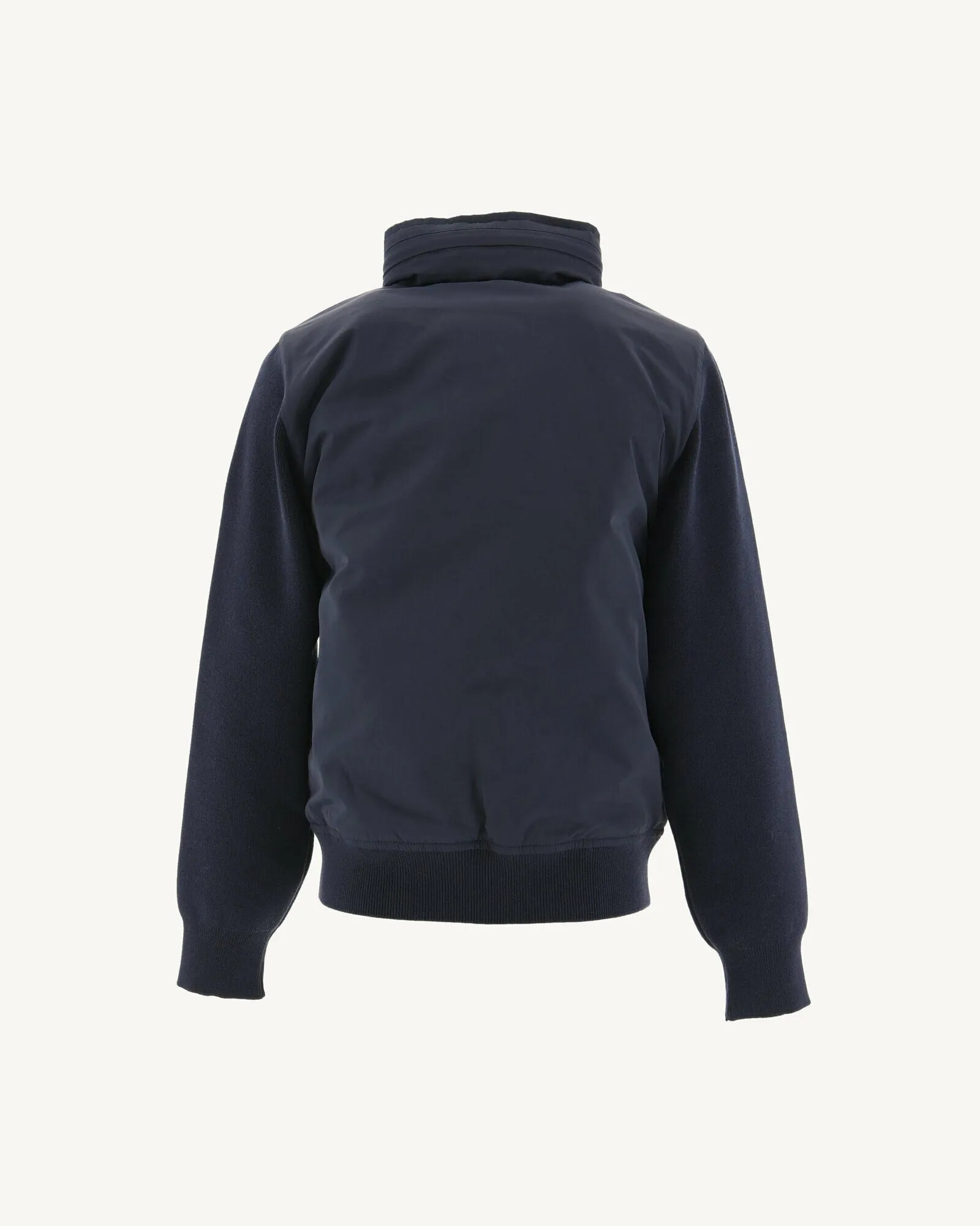 Navy Real children's lightweight hooded jacket