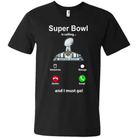 Nfl - Super Bowl Is Calling And I Must Go New Orleans Saints 2019 Football Men V-Neck T-Shirt