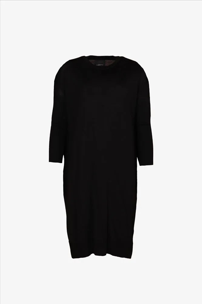 Nooa Merino Dress Black