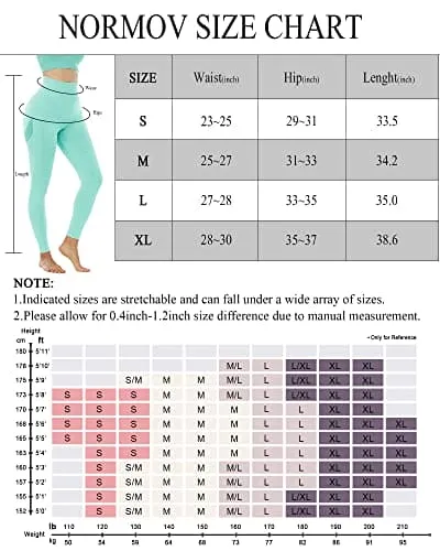 NORMOV Butt Lifting Workout Leggings for Women,Seamless High Waist Gym Yoga Pants Green