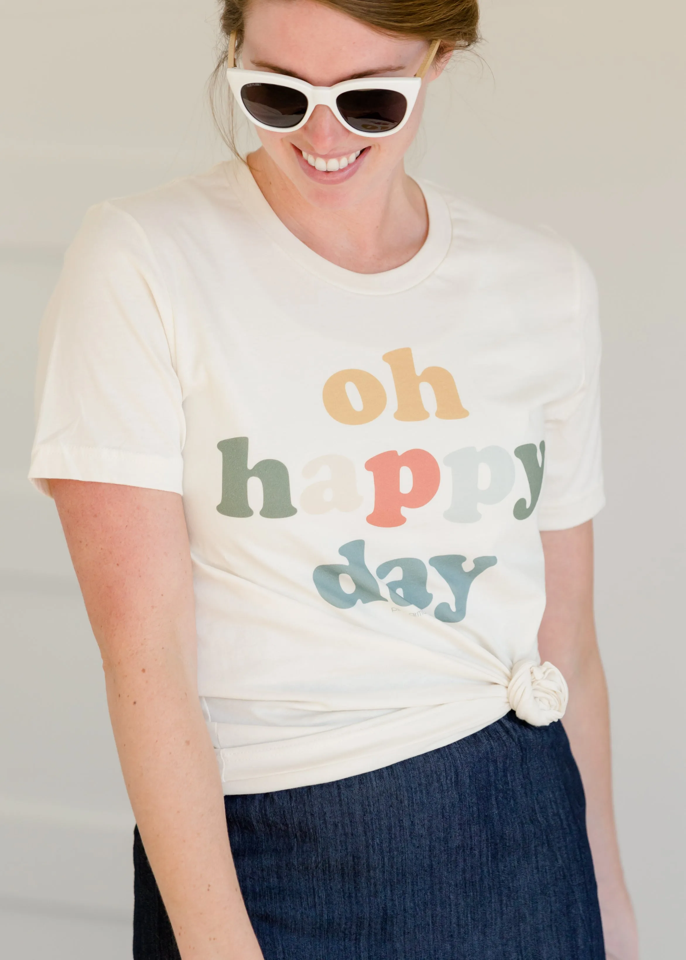 Oh Happy Day Vintage Tee - FINAL SALE