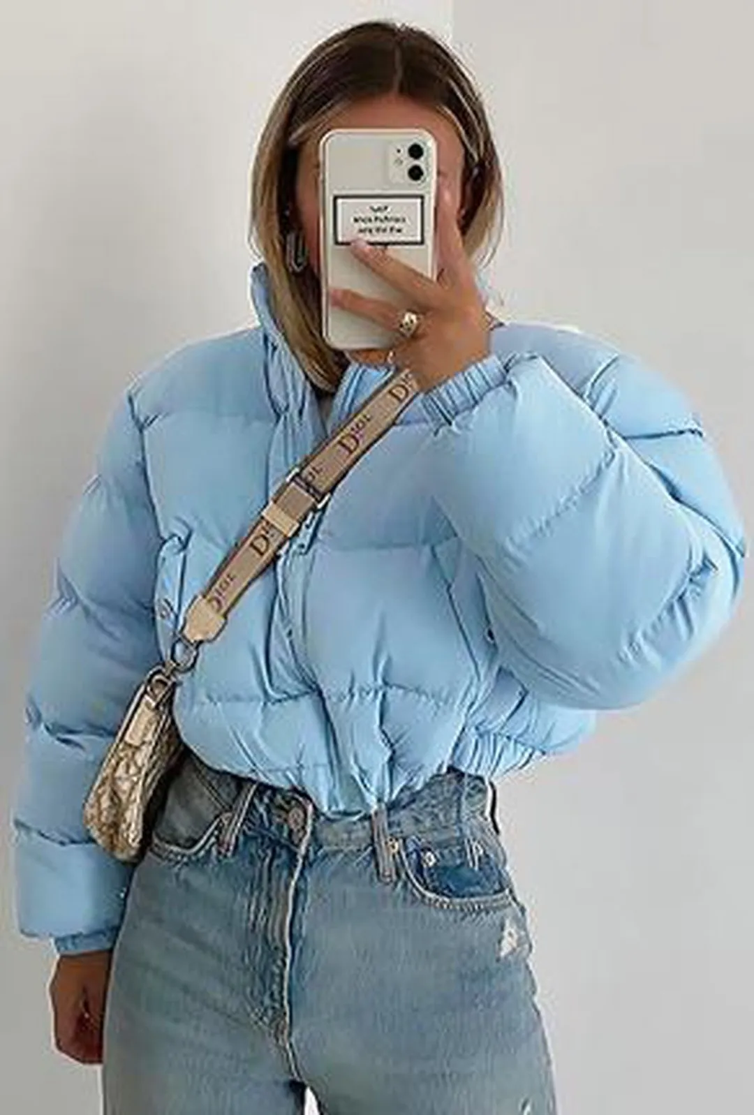 OLGA - CROP PUFFER JACKET