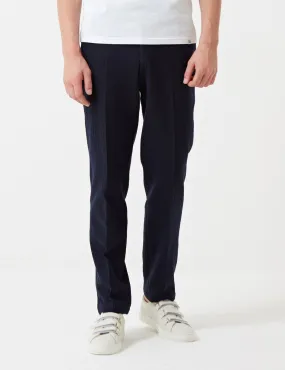 Oliver Spencer Fishtail Trousers (Wool) - Midnight Blue