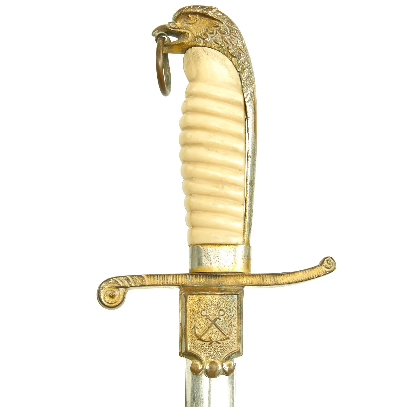 Original 20th Century Argentine Naval Dirk with Scabbard