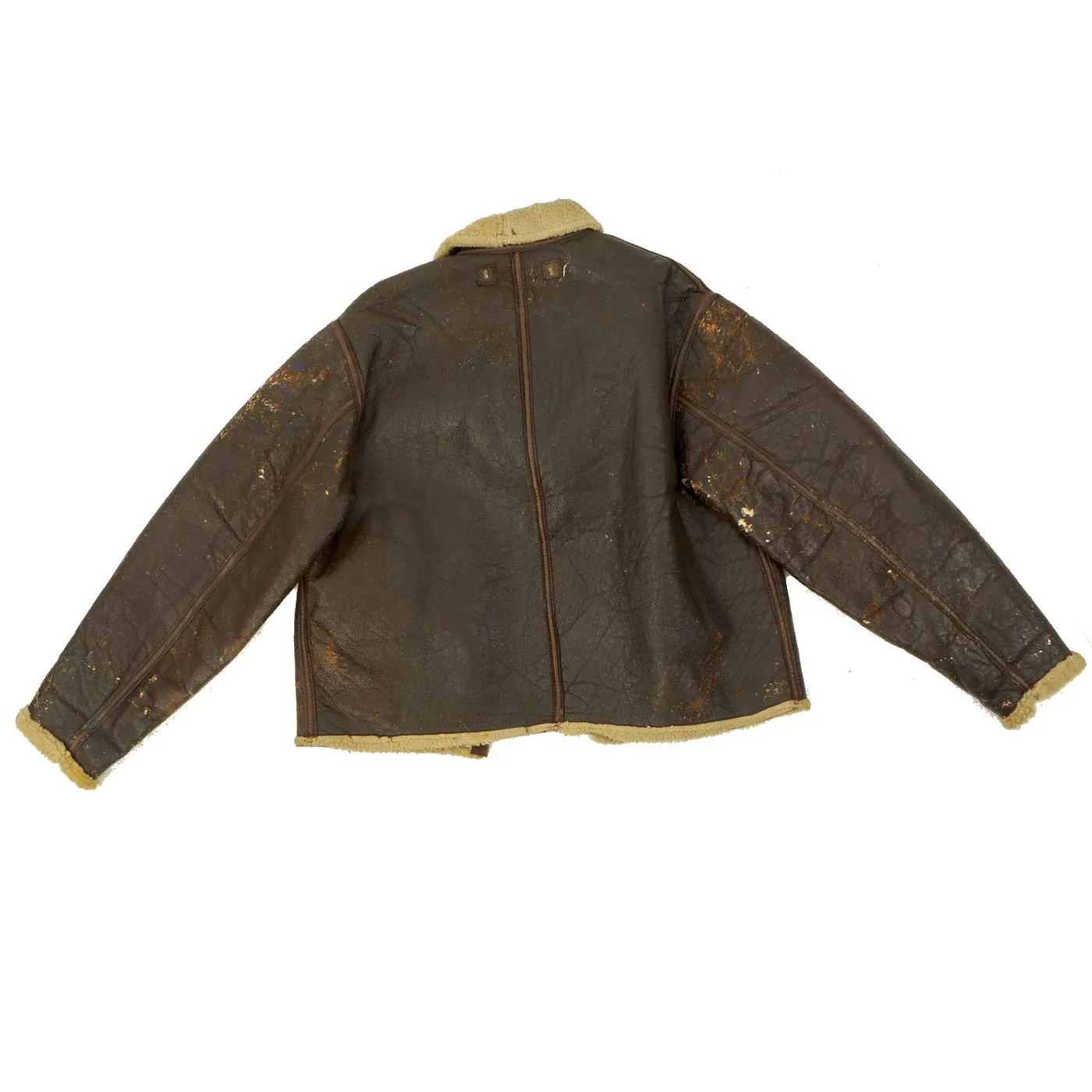 Original U.S. WWII USAAF Type D-1 Shearling Jacket with Type A3 Winter Flying Trousers