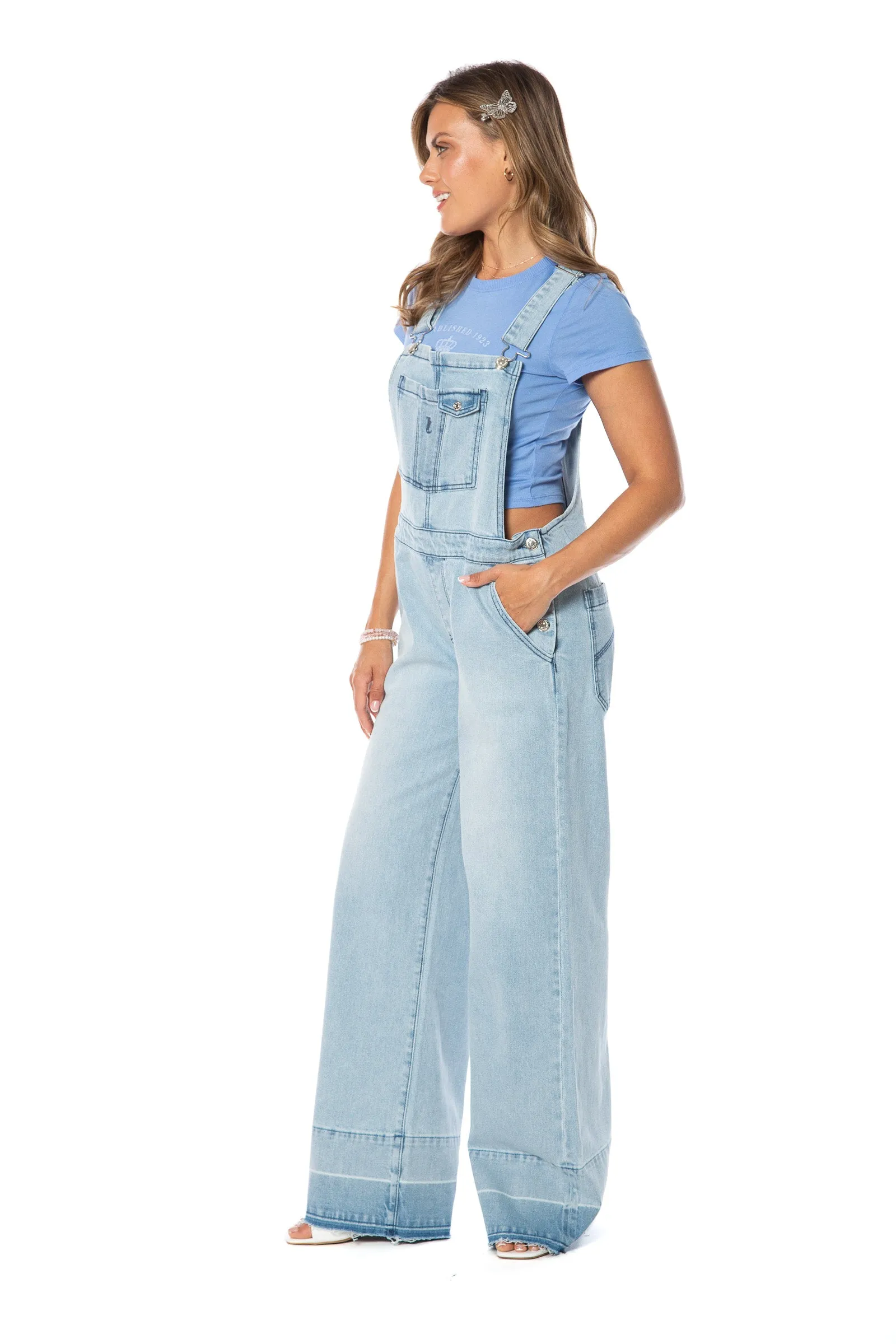 Overall with Release hem