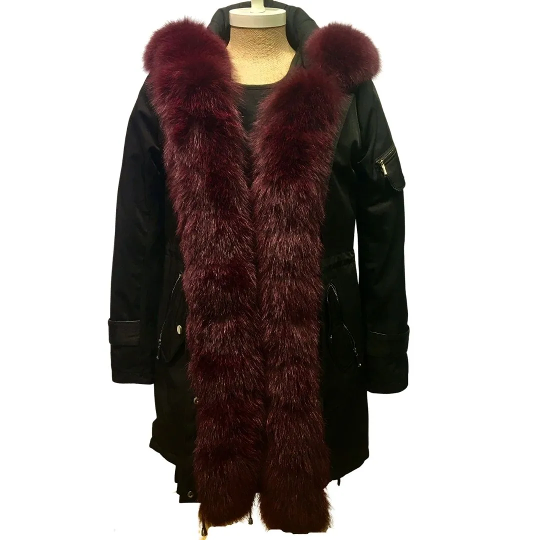 Parka with Fur Hood