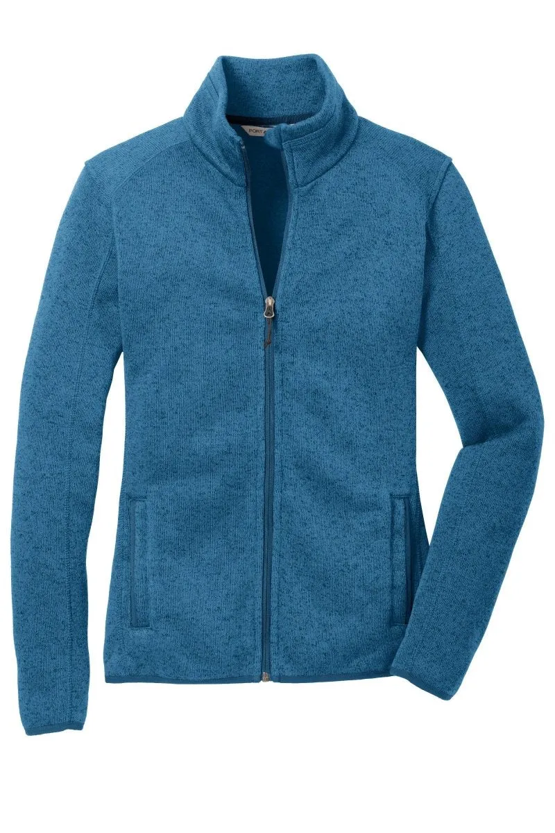 Port Authority® Women's Sweater Fleece Jacket