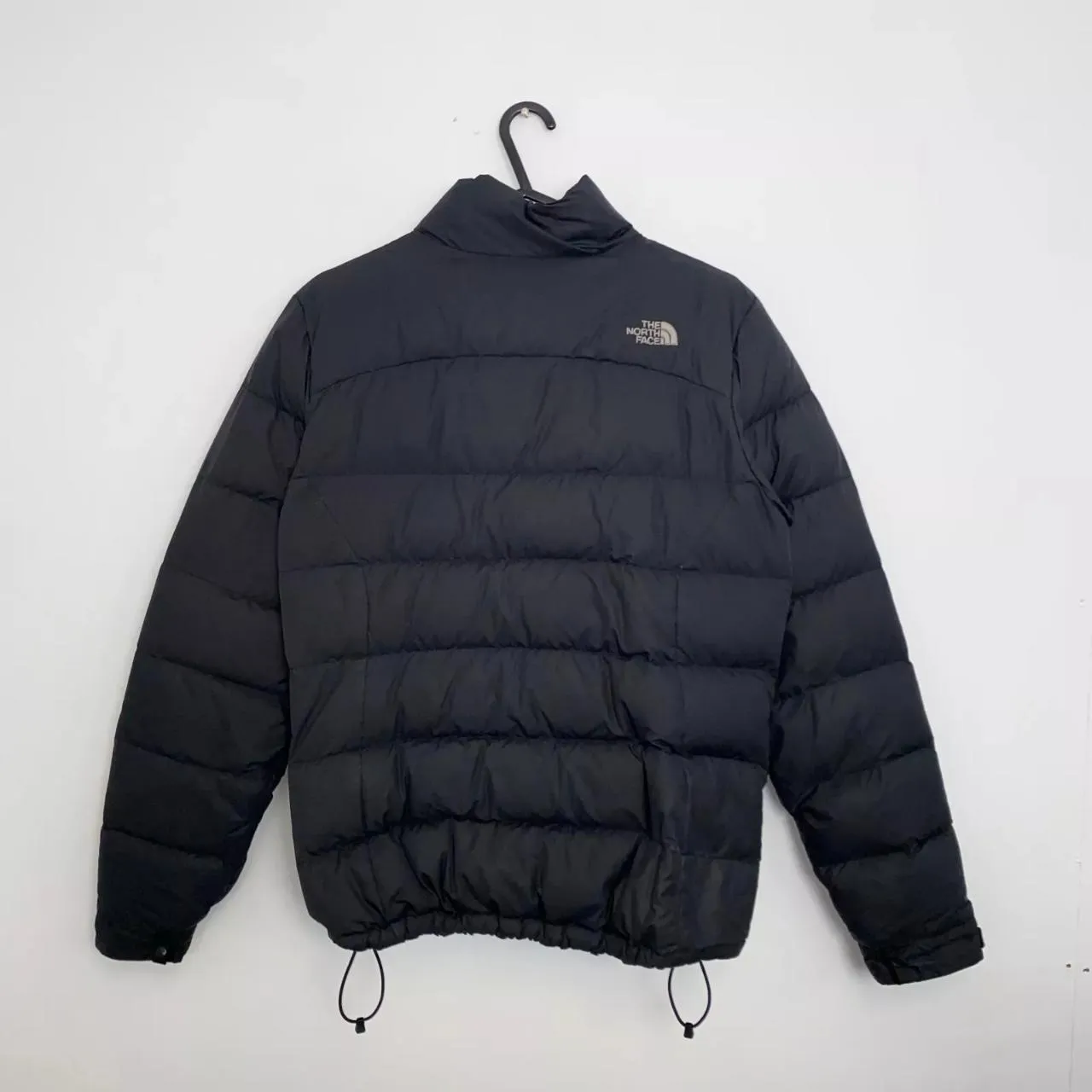 Preowned The North Face Womens 700 Down Nuptse Puffer Jacket Size M Black TNF Winter.