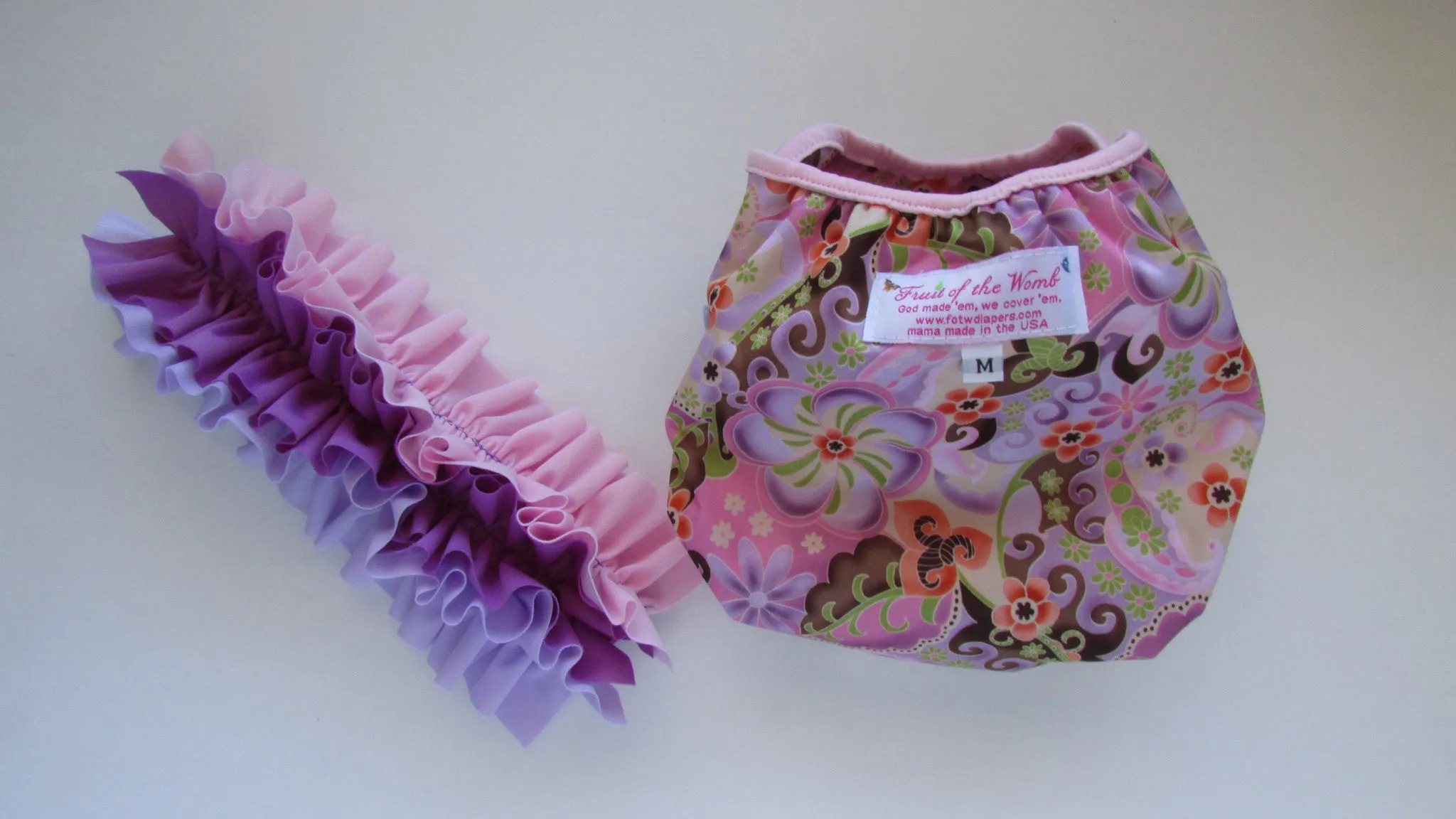 Prissy Pants Pink Majik Diaper Cover