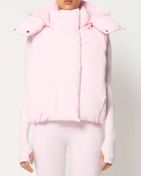 Puffer Vest | Powder Pink