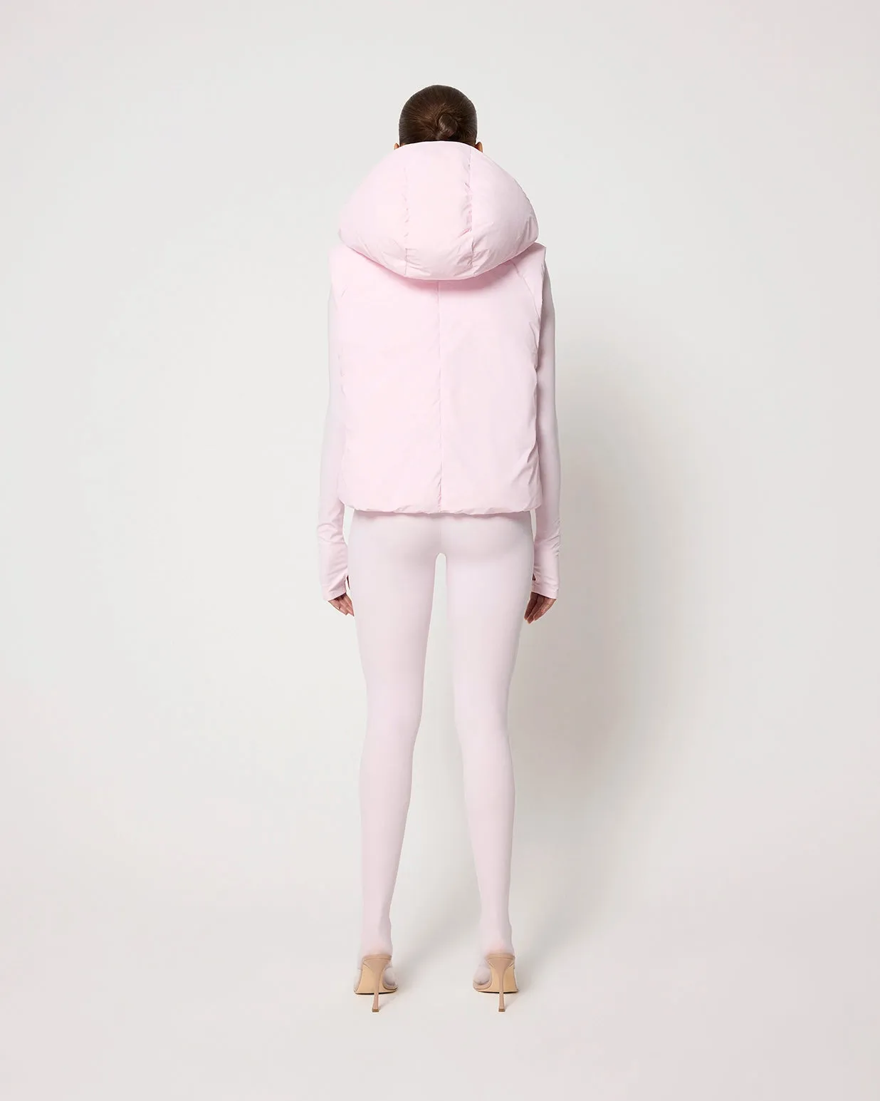 Puffer Vest | Powder Pink