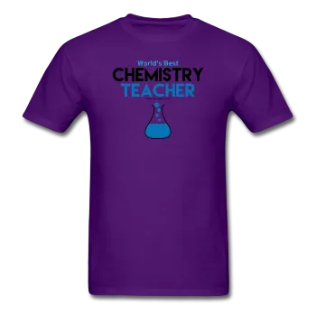 "Worlds Best Chemistry Teacher" - Men's T-Shirt