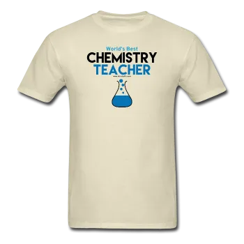 "Worlds Best Chemistry Teacher" - Men's T-Shirt