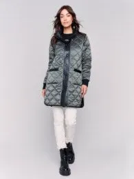 REVERSIBLE QUILTED PUFFER JACKET