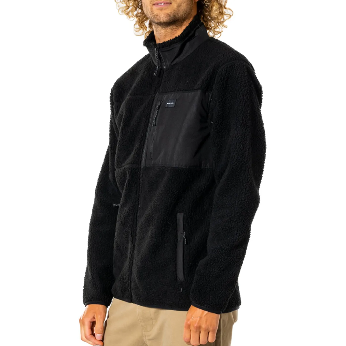 Rip Curl Big Bear Zip-Thru Crew Fleece Jacket