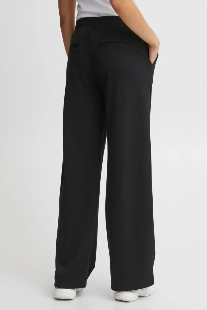 Rizetta Wide Pants - Black