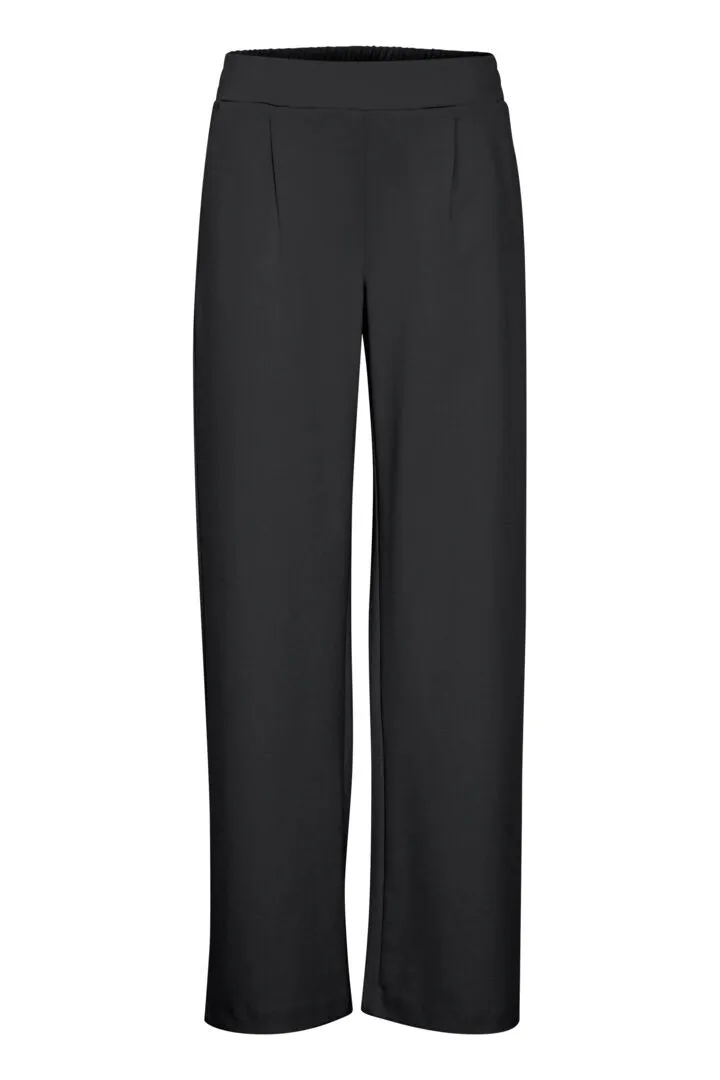 Rizetta Wide Pants - Black