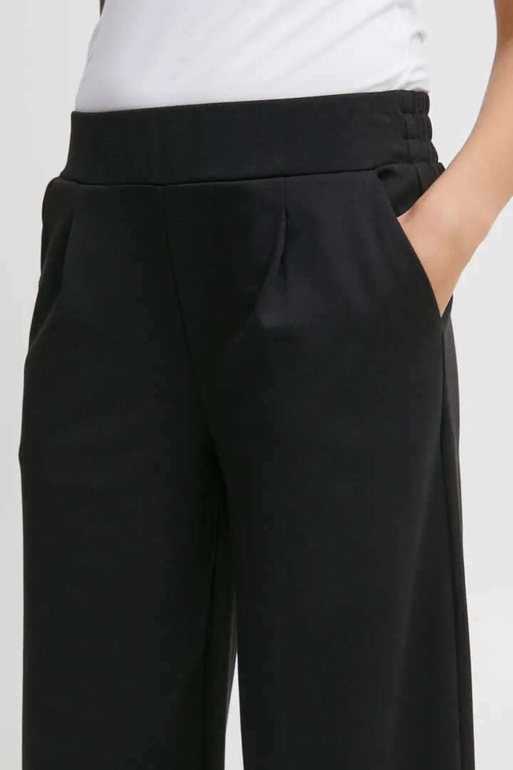 Rizetta Wide Pants - Black