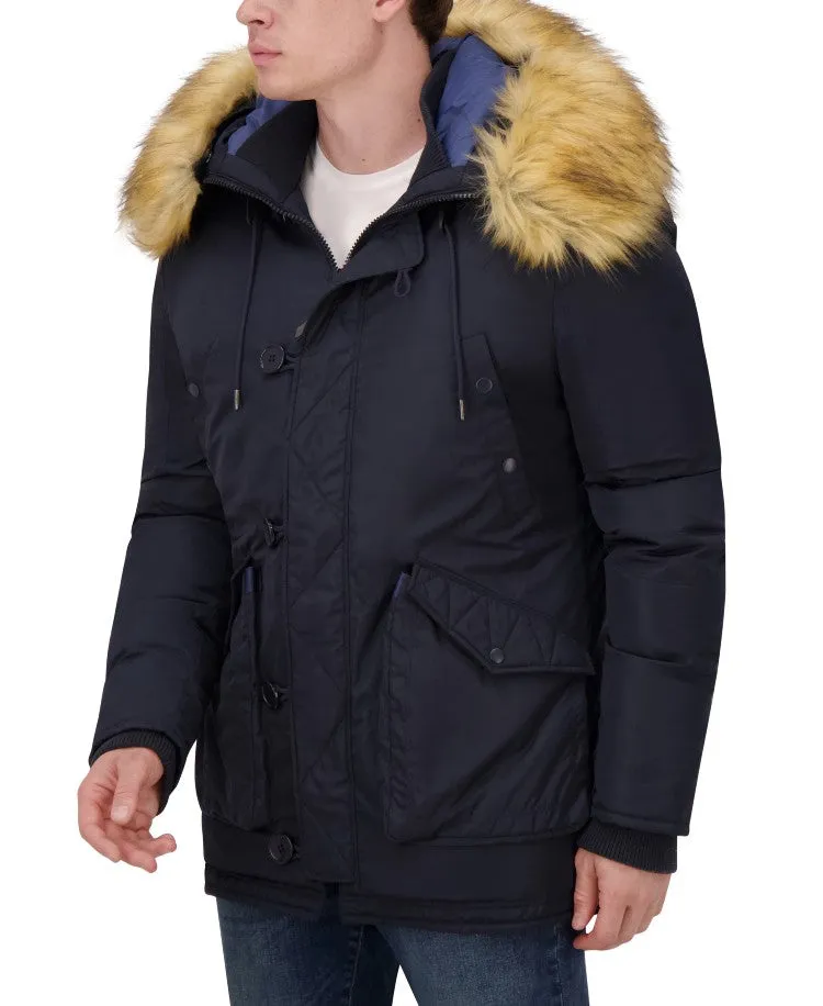 Robert Graham Men's Nylon Puffer Jacket