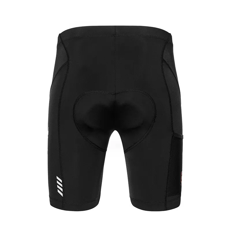 Santic Black Men’s Cycling Shorts Padded Cycling Tights