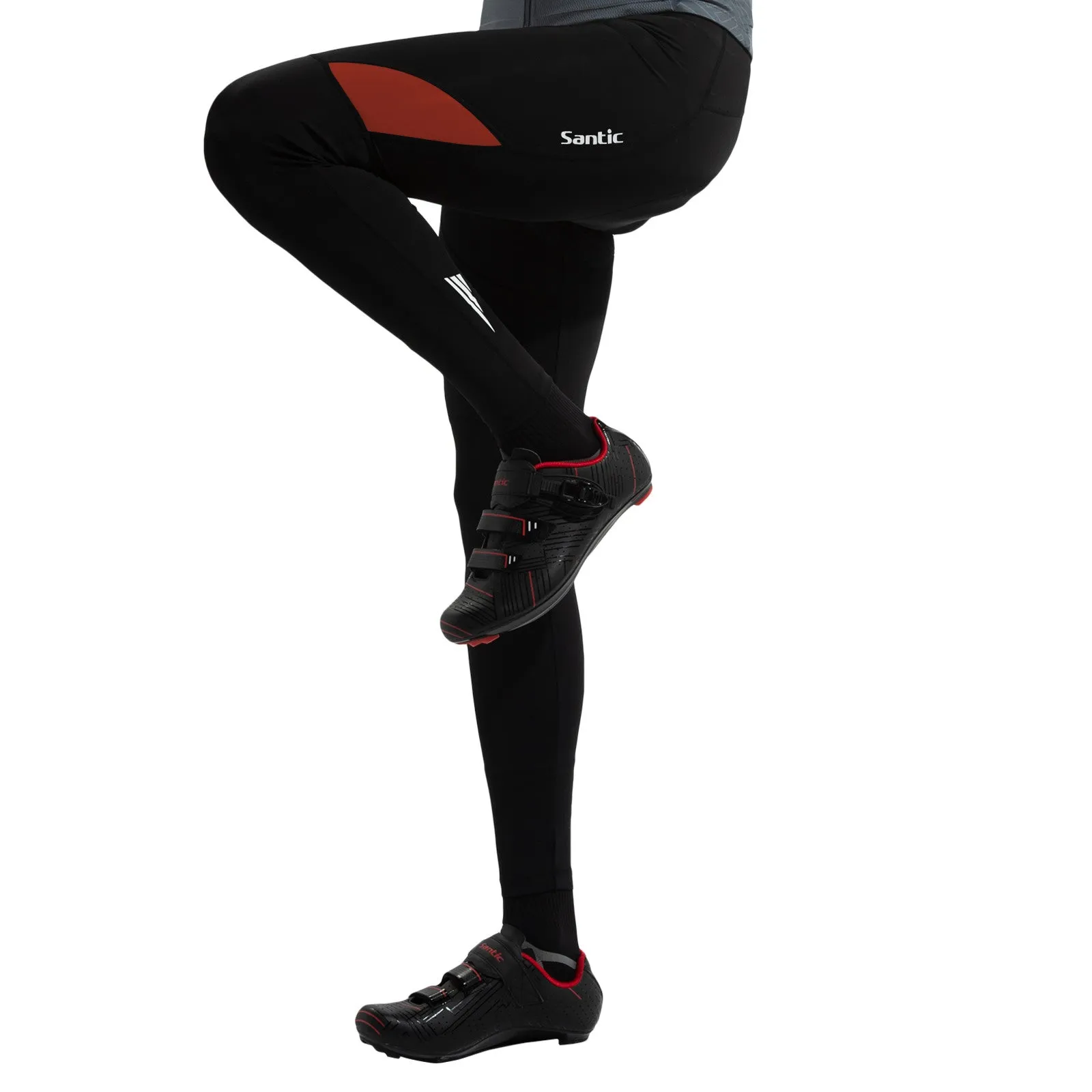 Santic Oule Red Men Cycling Pants