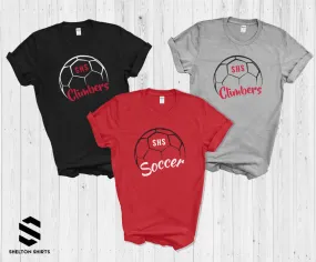 SHS Climbers Soccer Ball Shirt