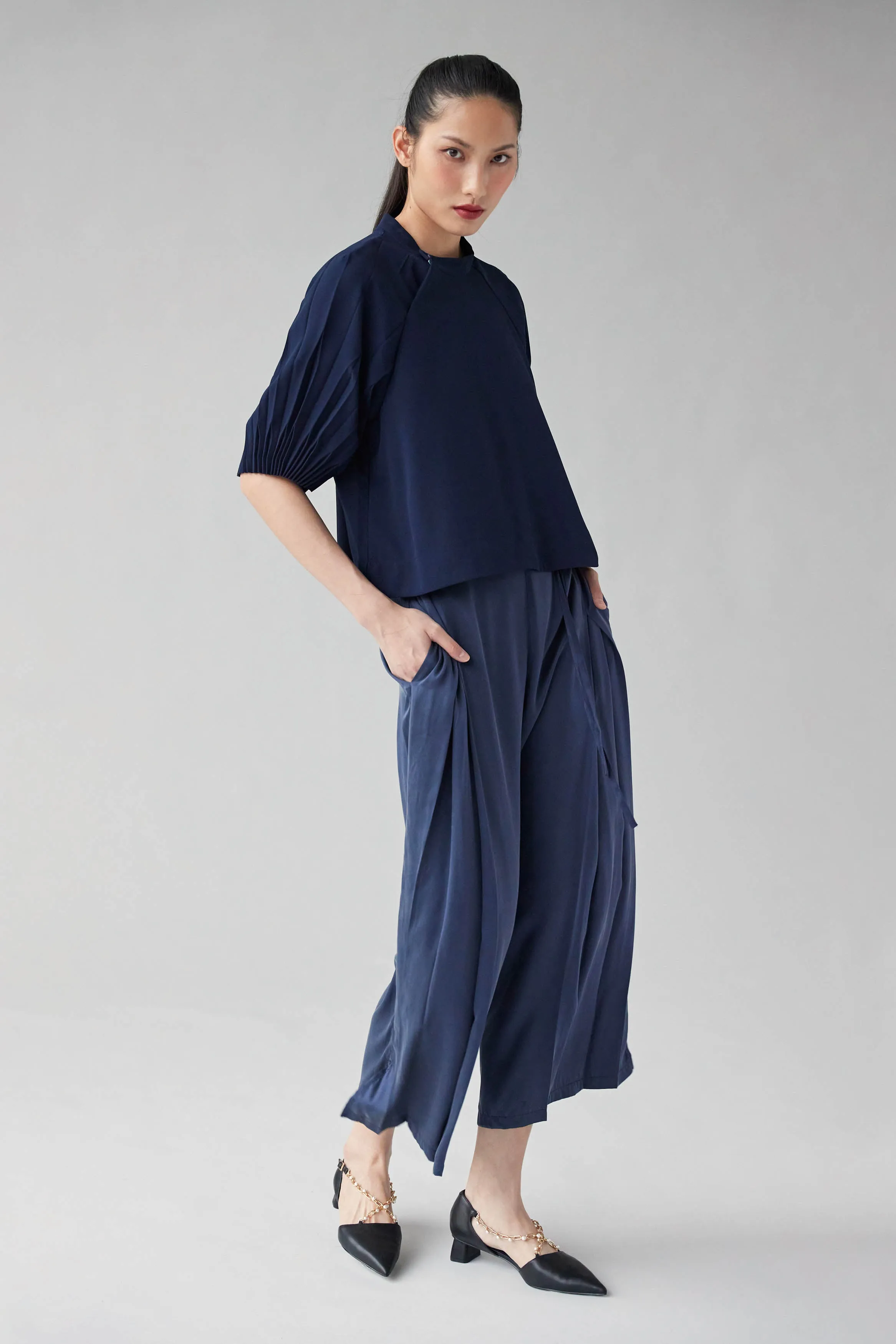 SILK ROMY TROUSERS