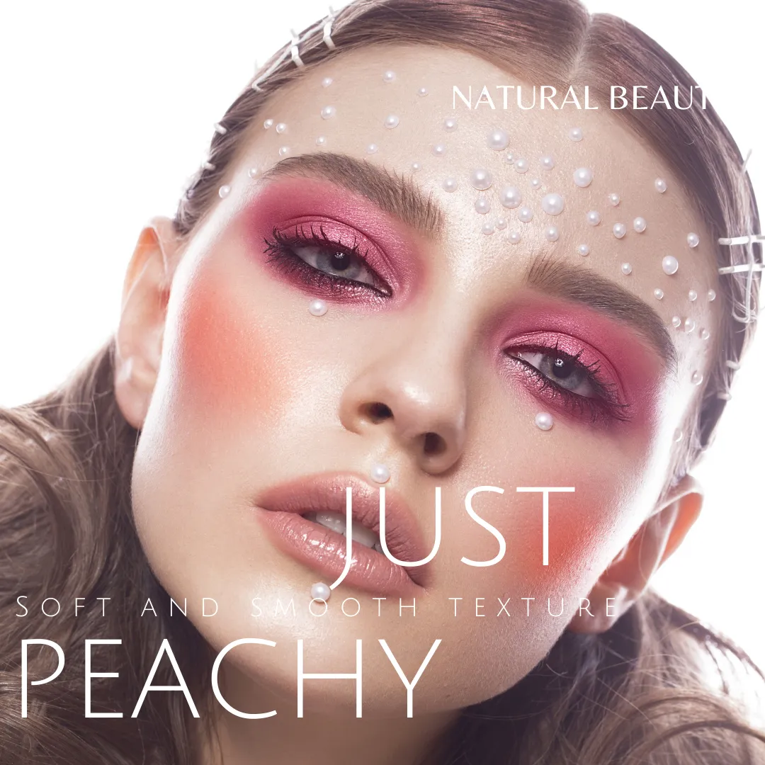 Soft Cream Liquid Blusher-Just Peachy