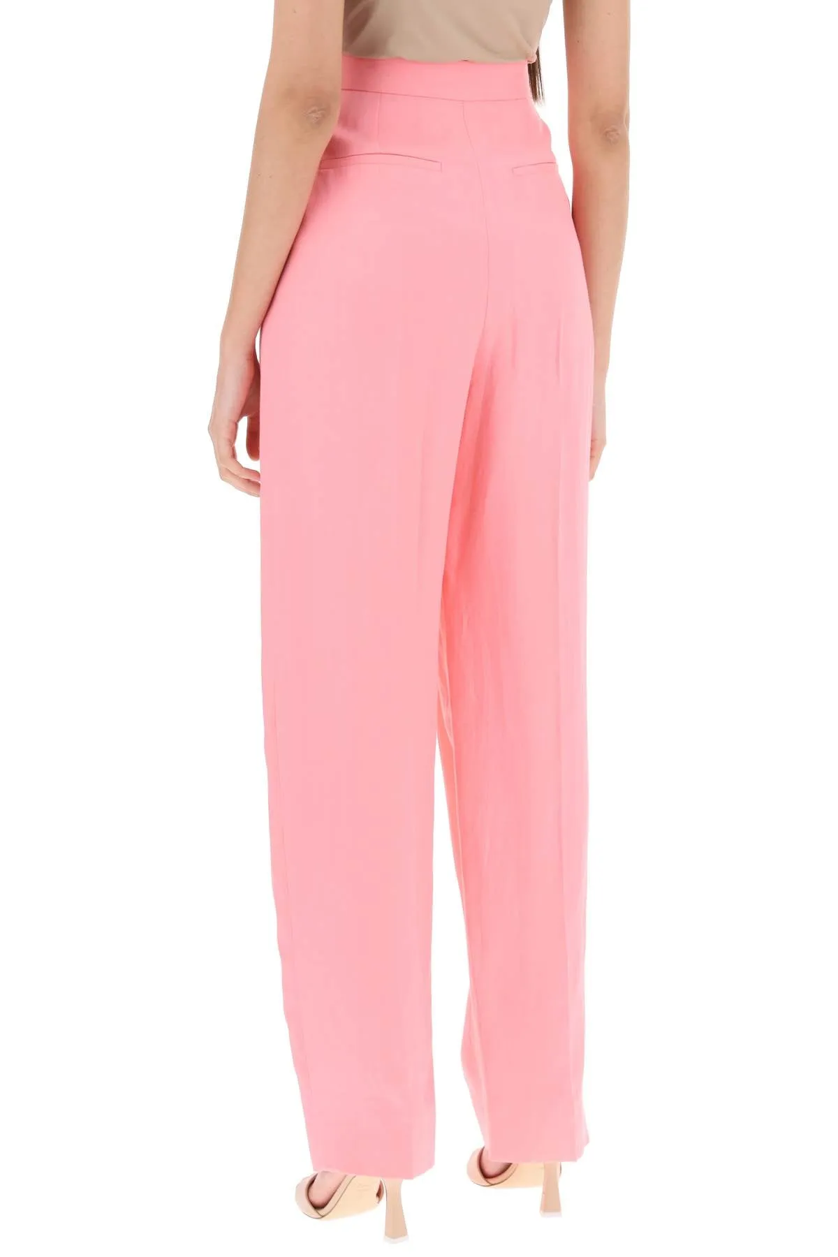 Stella mccartney viscose linen trousers