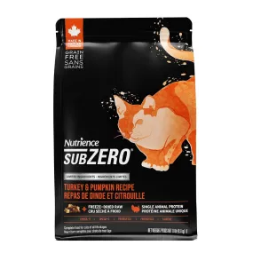 SubZero - L.I.D Kibble with Freeze Dried Raw Cubes  Turkey & Pumpkin for Cats