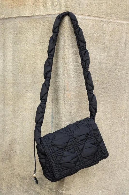 TEEK - Brinley Quilted Puffer Foldover Crossbody