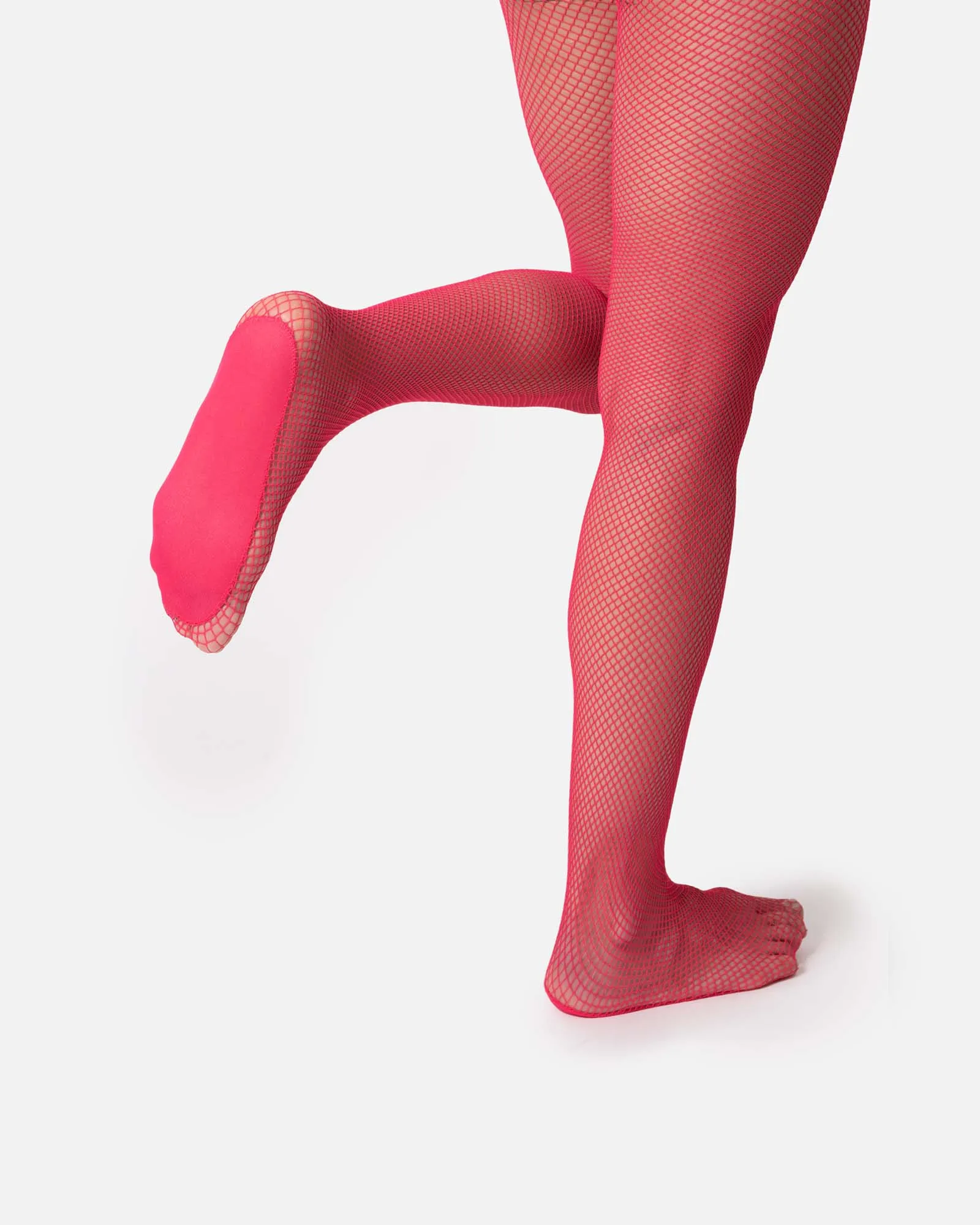 The Drama Fishnet Tights Pink