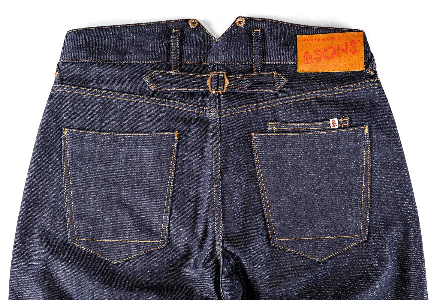 The New Frontier 14oz Selvedge Anti-bac Raw Denim Jeans