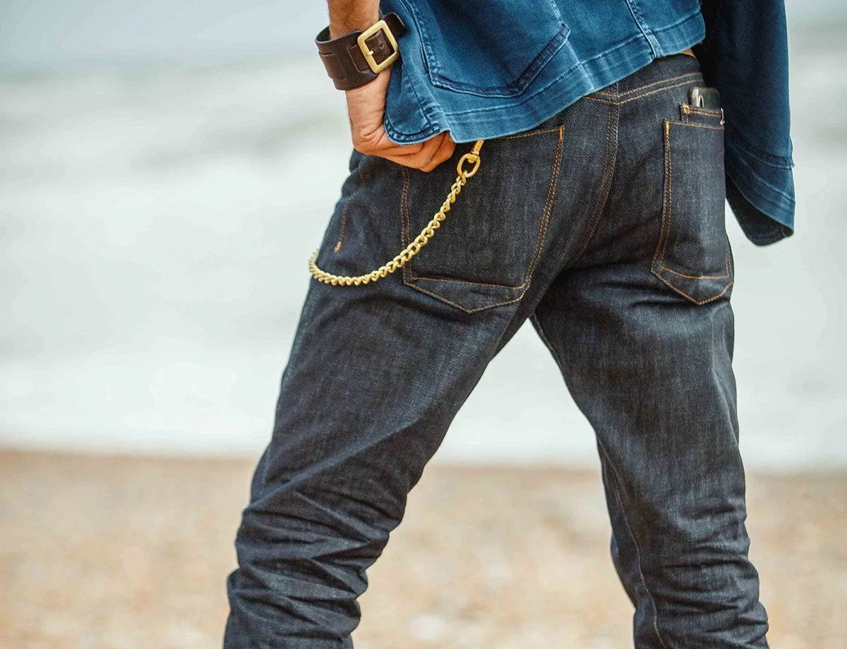 The New Frontier 14oz Selvedge Anti-bac Raw Denim Jeans