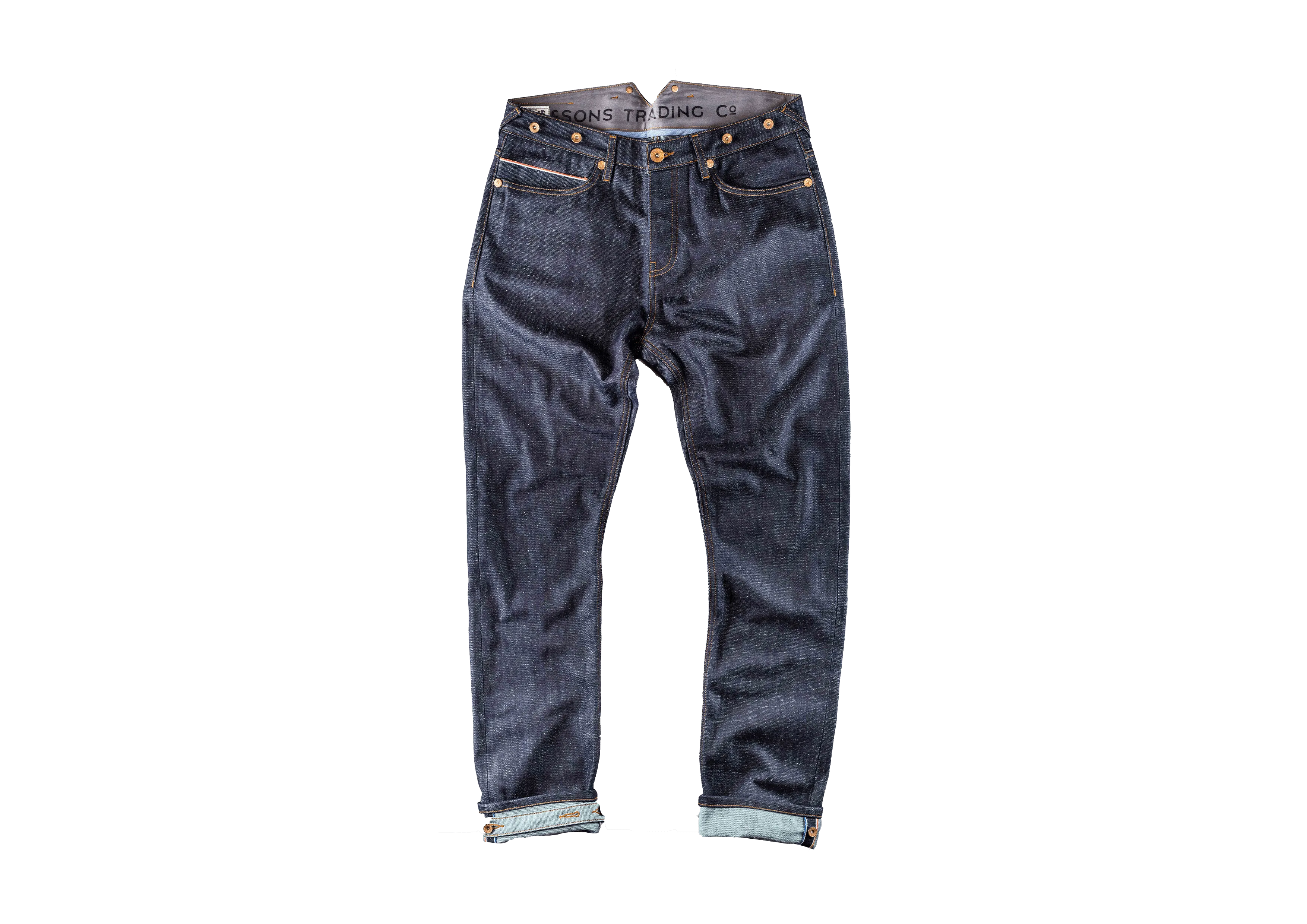 The New Frontier 14oz Selvedge Anti-bac Raw Denim Jeans