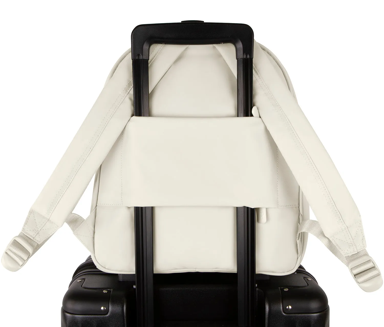 The Puffer Backpack - Off White