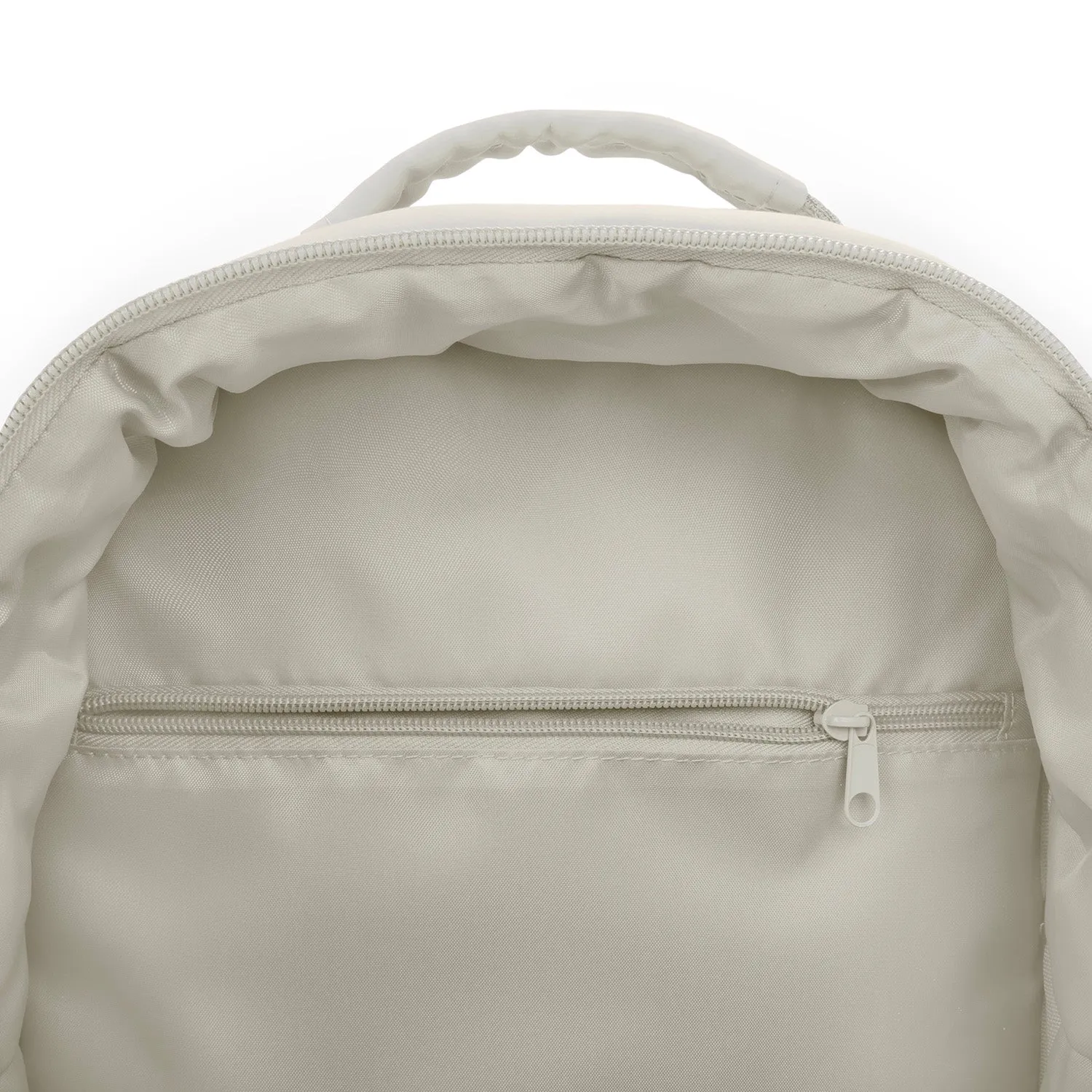 The Puffer Backpack - Off White