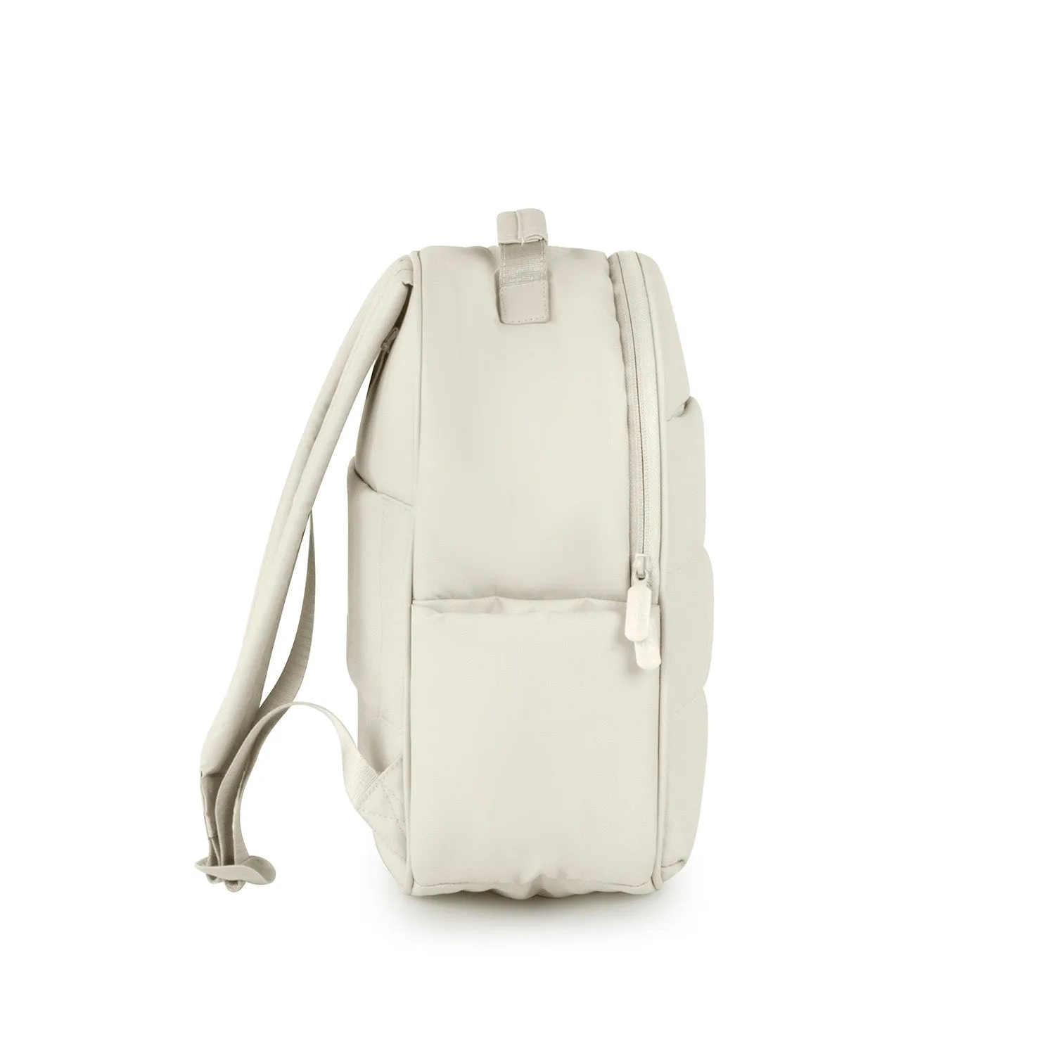 The Puffer Backpack - Off White