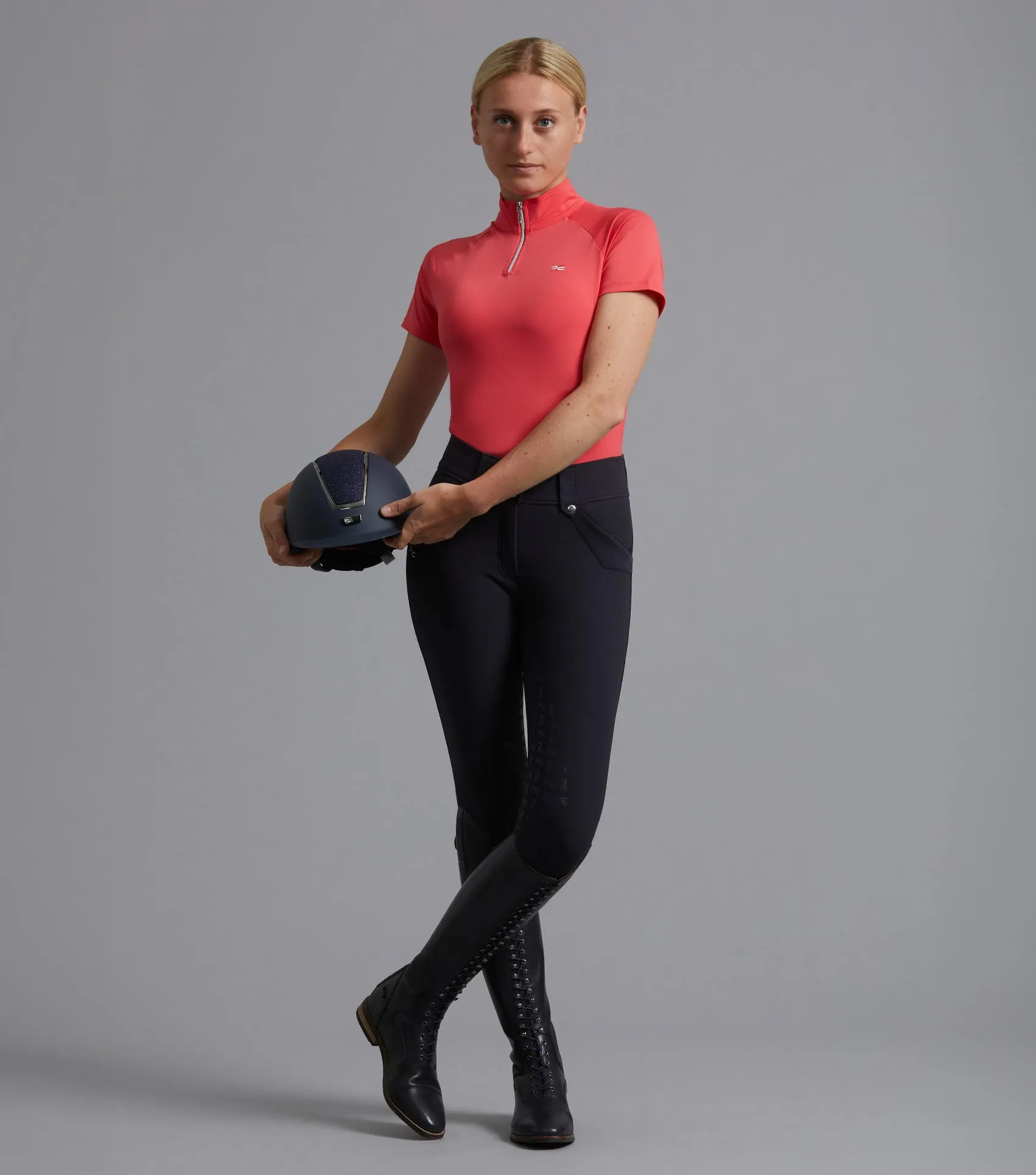 Torino Ladies Full Seat Gel Riding Breeches Navy