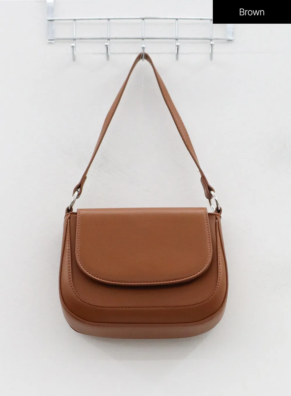 Two Way Strap Round Flap Bag OS14