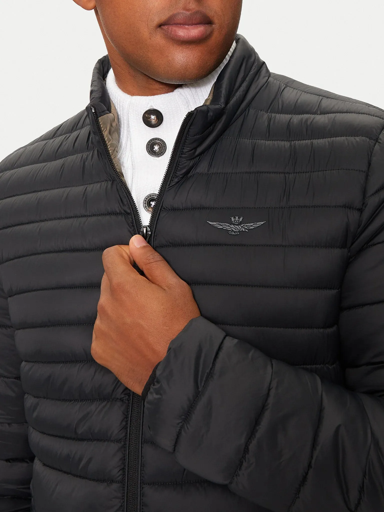 Ultralight quilted puffer jacket