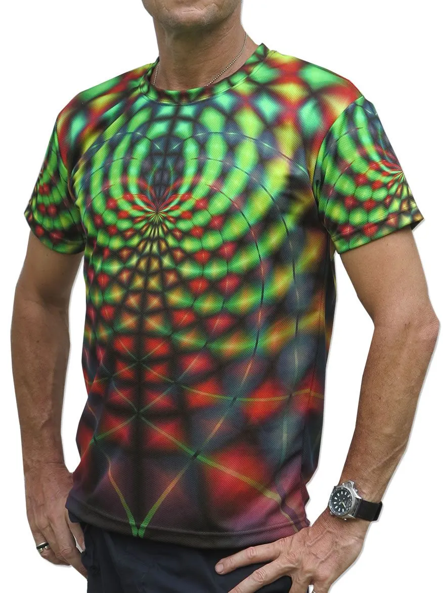 UV Sublime S/S T : Rainbow Web