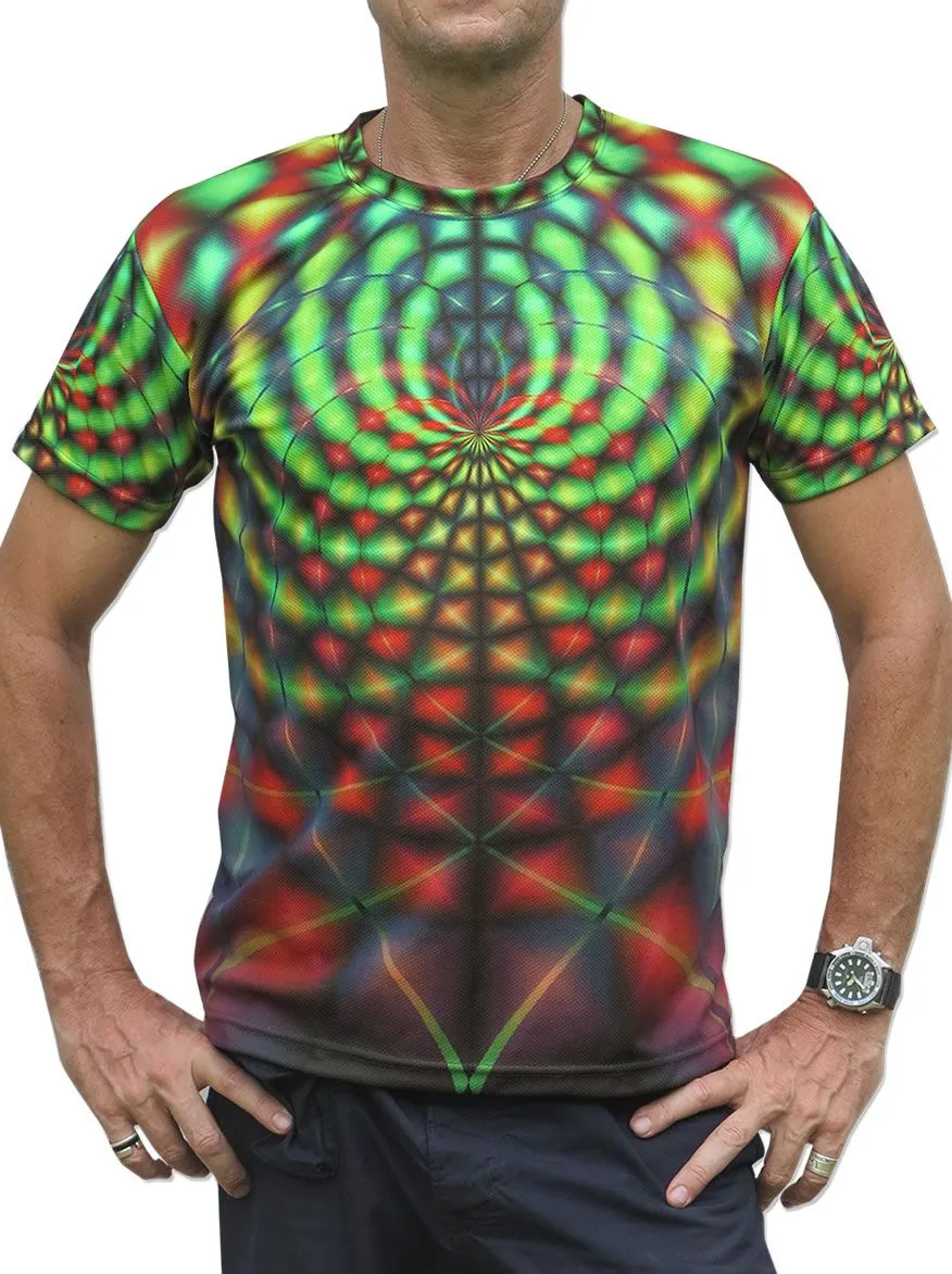 UV Sublime S/S T : Rainbow Web