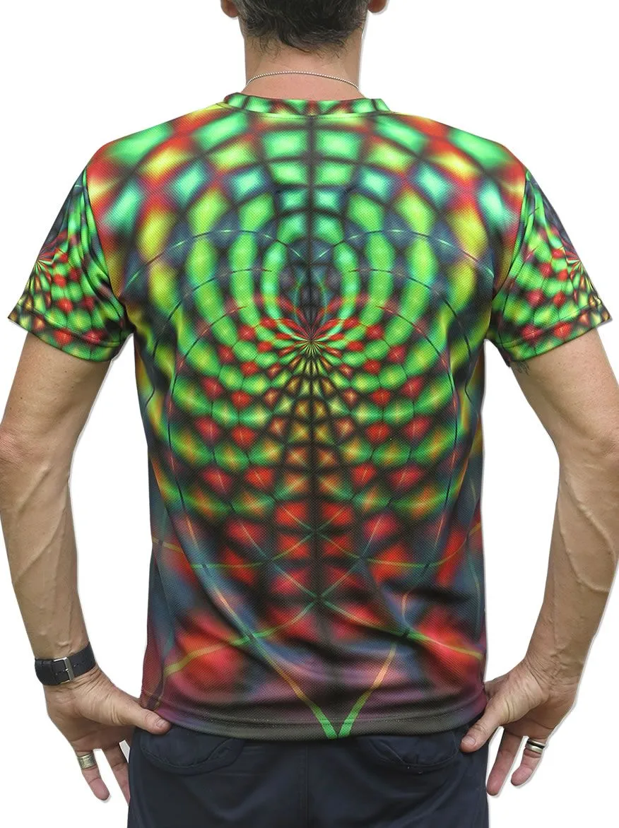 UV Sublime S/S T : Rainbow Web