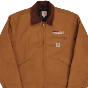 VINTAGE CARHARTT DETROIT STYLE WORKER JACKET 1990S LARGE MADE USA DEADSTOCK