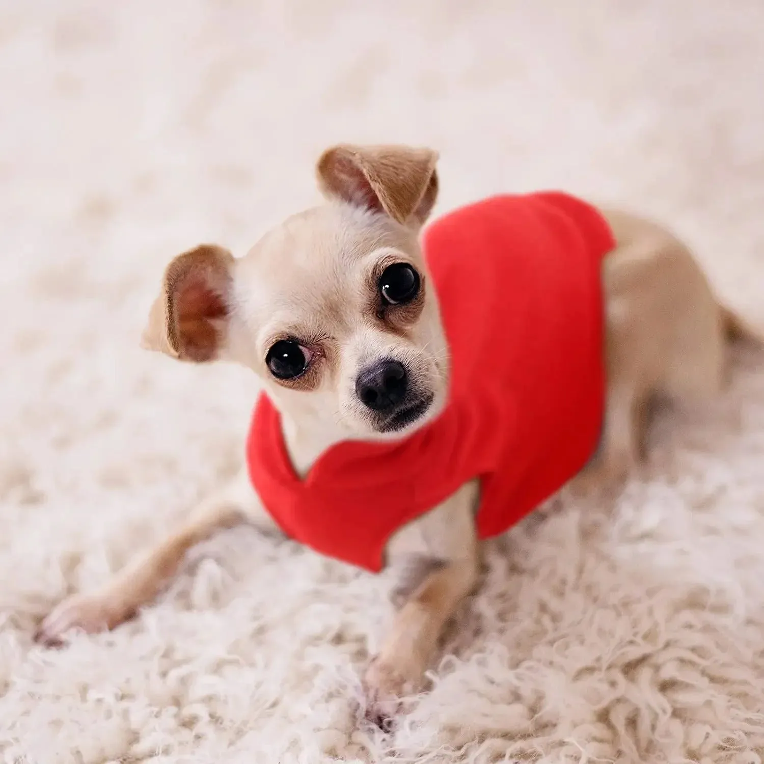 Warm Fleece Dog Sweater - Fleece Dog Pullover Vest With D-Ring